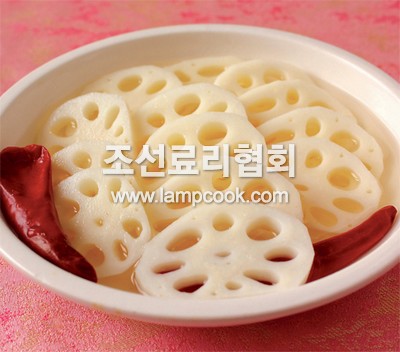 련뿌리초절임
