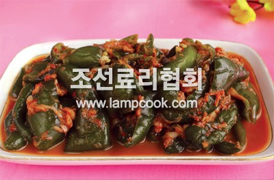 사자고추백하젓절임