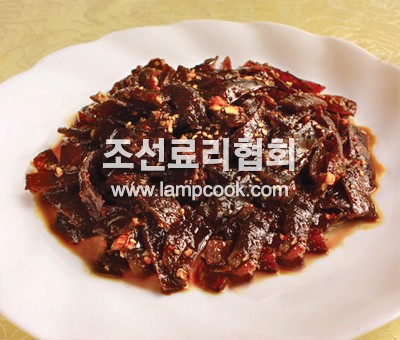소고기자반
