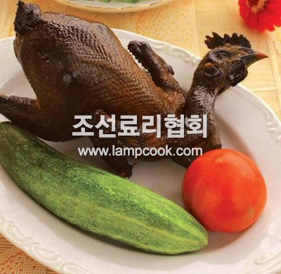오골닭훈제