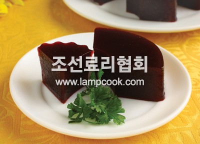 들쭉단묵