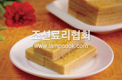 깨백합과자