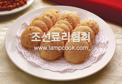 락화생닭알과자