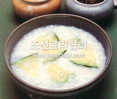 애호박죽