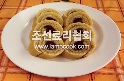 팥소단지짐말이