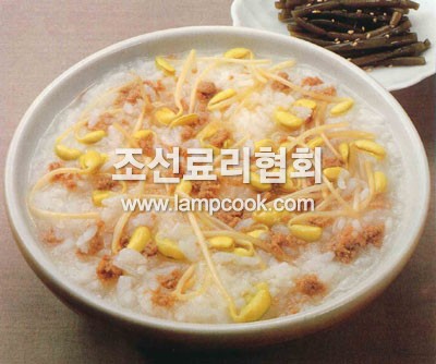 콩나물죽