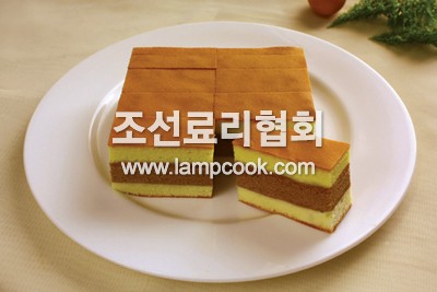 삼색겹단설기