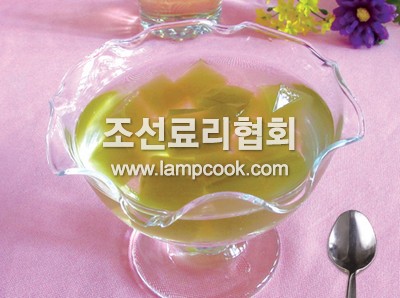 포도묵화채