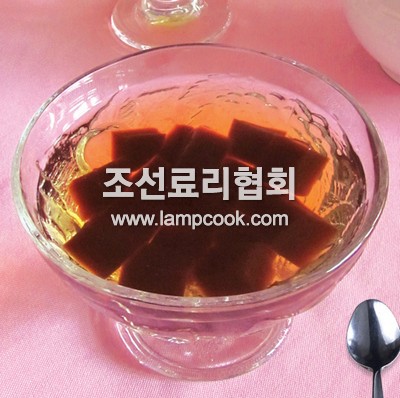 팥묵화채