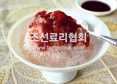 딸기빙수