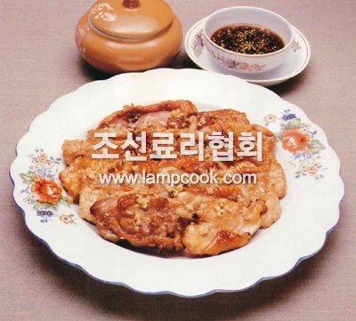 꿩불고기