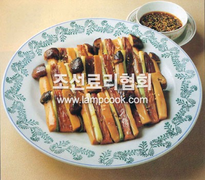 송이버섯산적