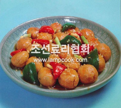 고기완자볶음