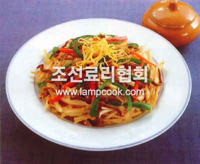 싸리버섯볶음