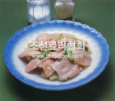 조개볶음