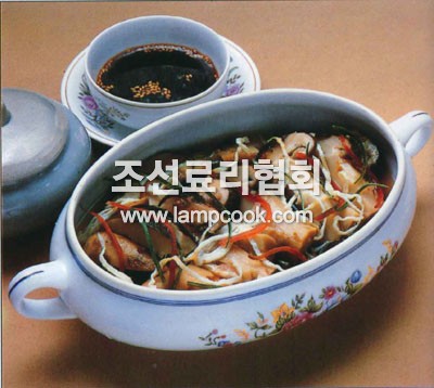 송이버섯찜