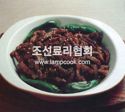 소고기장졸임