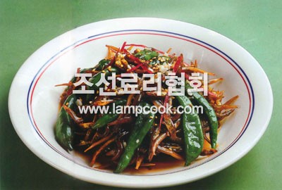 풋고추까나리졸임