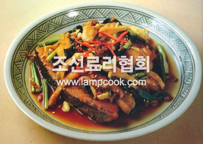 생선버섯졸임