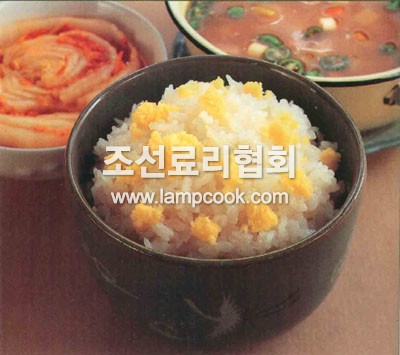 강냉이가루버무리밥