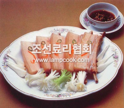 돼지갈비편육