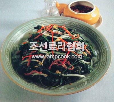 물쑥나물