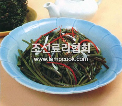 고사리나물
