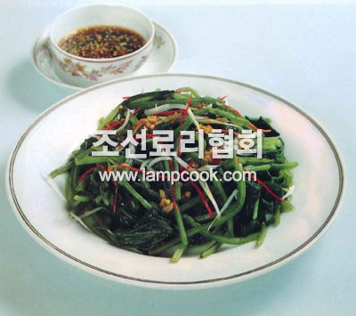 시금치나물
