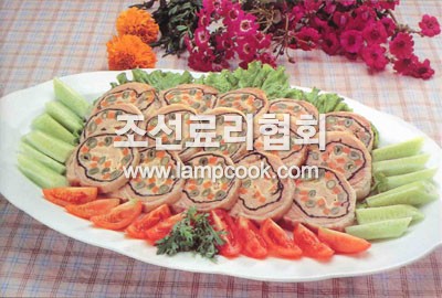 오리고기색쌈