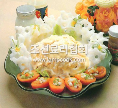 밥조개깨즙