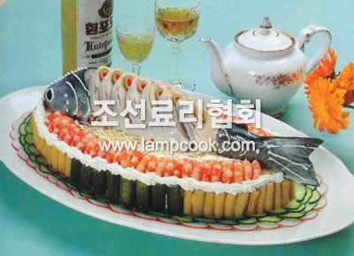 칠색송어흰찬묵