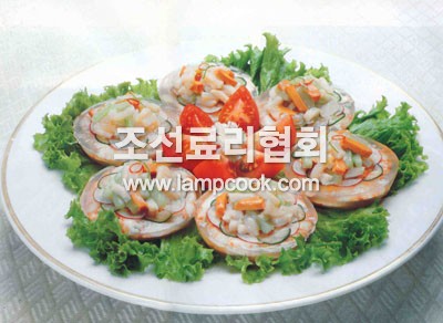 밥조개즙무침