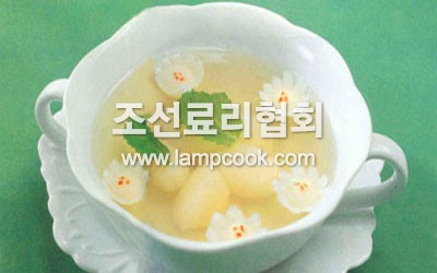 메추리알국