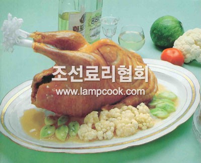 칠면조포도술구이
