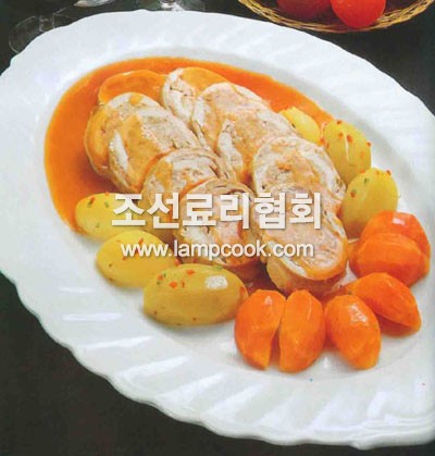 칠면조말이찜