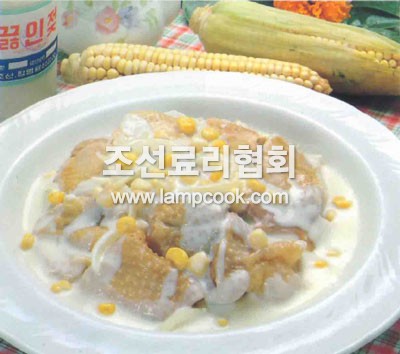 닭고기풋강냉이우유즙