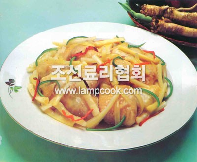 닭도라지찜
