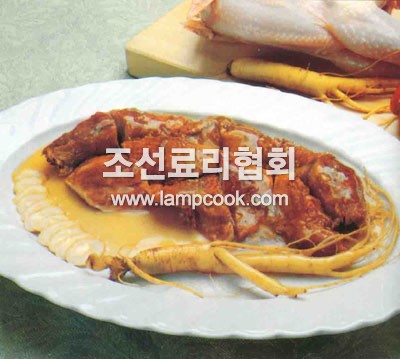 붉은닭인삼찜
