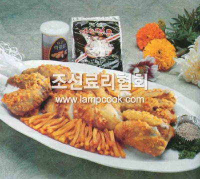 닭고기락화생구이