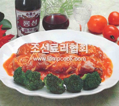 오리도마도즙졸임