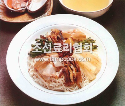 대합비빔국수