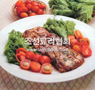 소등심고기편붉은즙구이