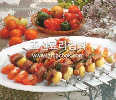 송아지고기꼬치구이