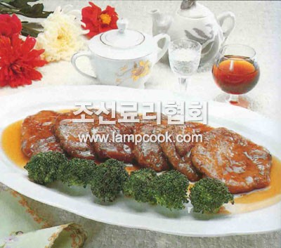 소등심고기편졸임