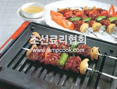 소염통꼬치구이