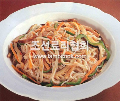 마른국수섞음채