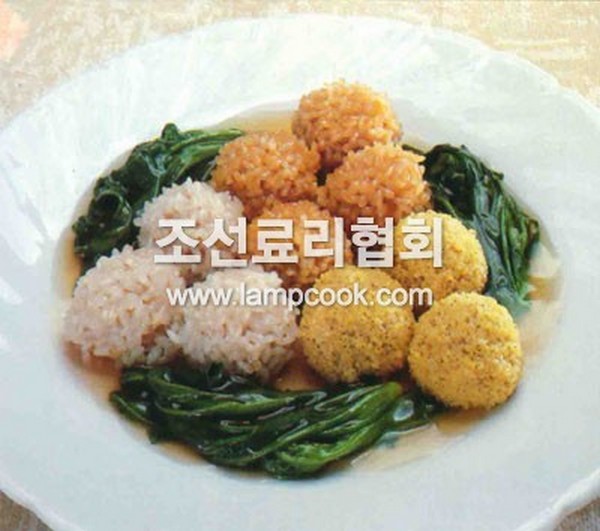 돼지고기완자찹쌀찜 레시피 조리순서 No1.