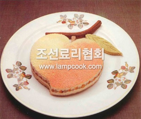 복숭아설기 레시피 조리순서 No1.