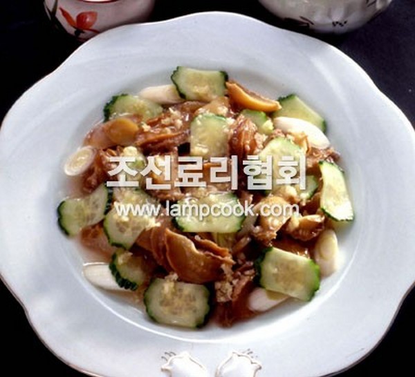 오이전복볶음 레시피 조리순서 No1.