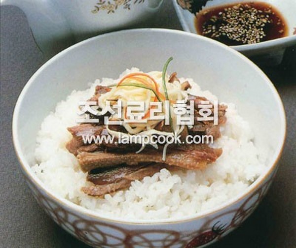 물닭고기온반 레시피 북한음식 북한요리 이북음식 이북요리 조리법 - 램프쿡